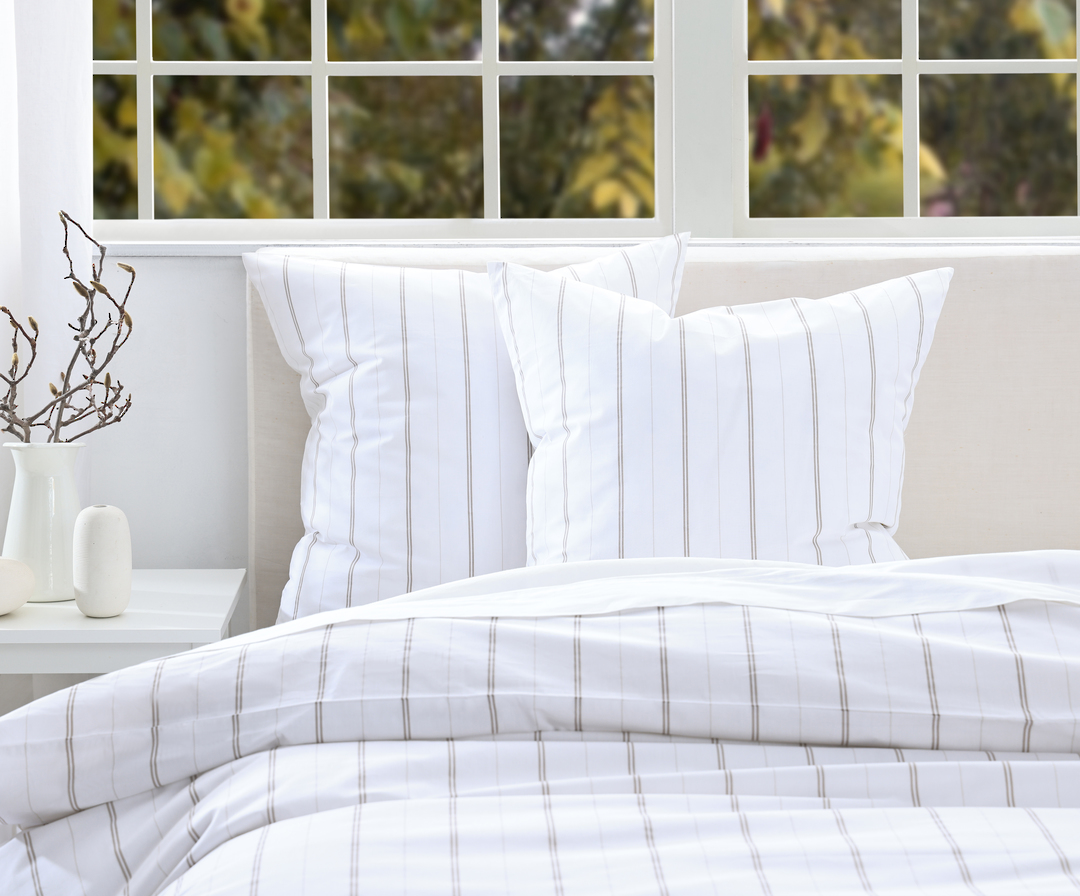 MM Linen | Cape Duvet Set | Taupe | Optional Matching Extras image 2